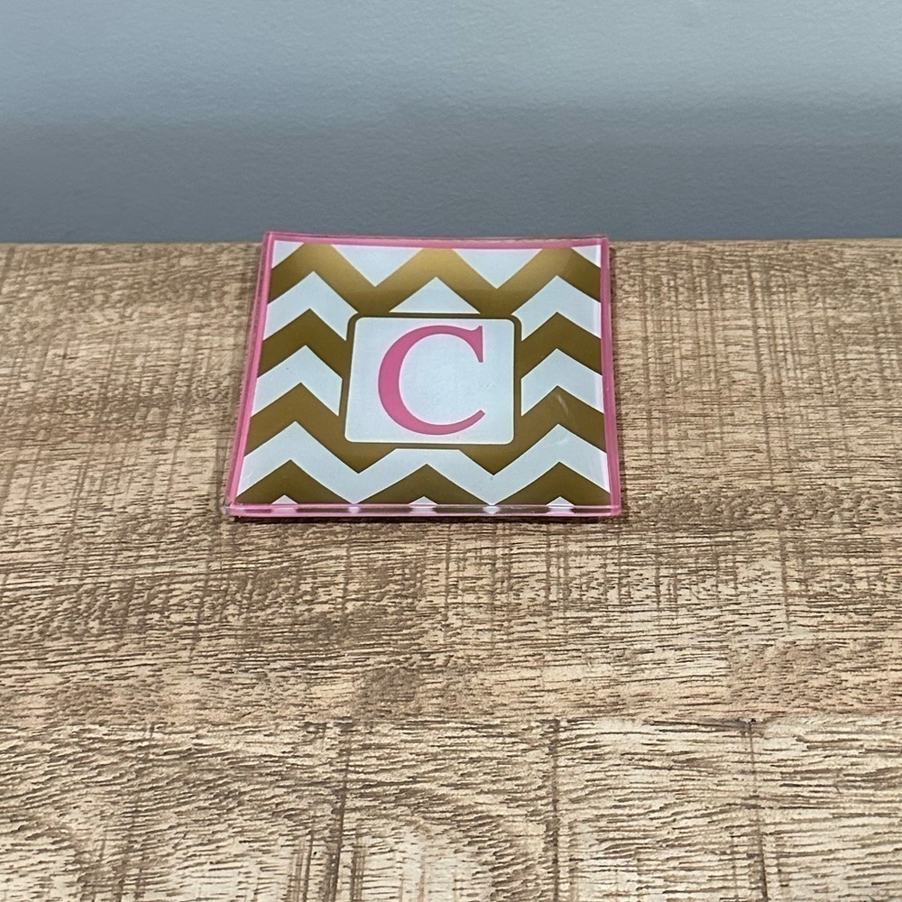 Letter C Trinket Tray